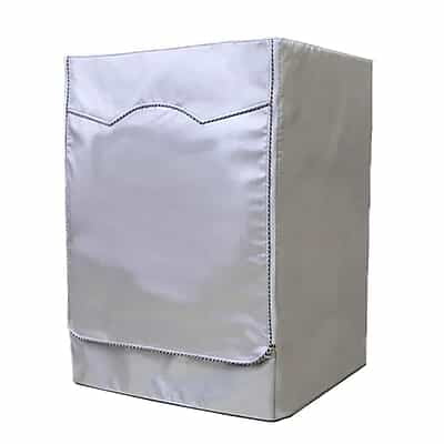 Silver Waterproof Washing Machine Cover