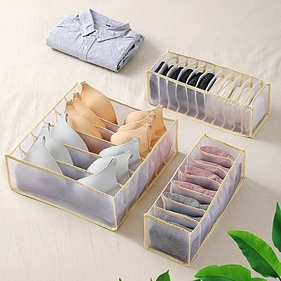 3 in 1 Undergarments Organizer