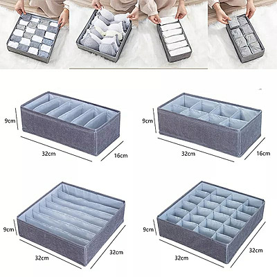 4-in-1 Undergarments Organizer for Efficient Storage