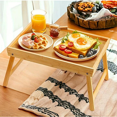 Portable and Foldable Outdoor Wooden Table - Compact &amp; Durable