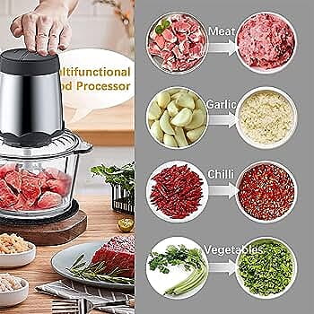 2L Multifunctional Electric Food Chopper – Cooking Machine