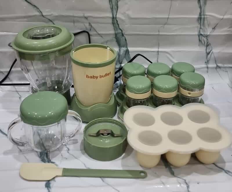 200W Baby Bullet Food Making System – Green Color