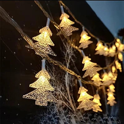 3Meters Christmas Decoration  for Home Xmas Tree Decor Fairy LED Light  - Pendant  moon LED