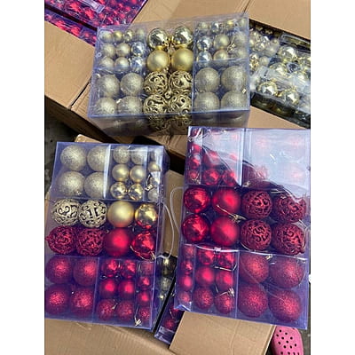 100 pieces Christmas balls