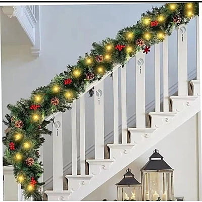 2.7M Christmas Garland