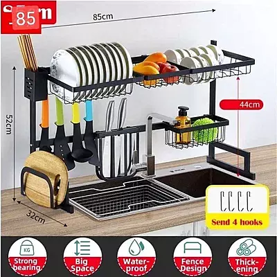 Single Over the Sink Rack – Space-Saving Kitchen Organizer