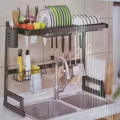 Single Over the Sink Rack – Space-Saving Kitchen Organizer